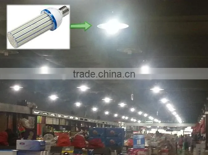 2014 new design led corn light bulb 54w led bulb E27 warm white AC100-240V