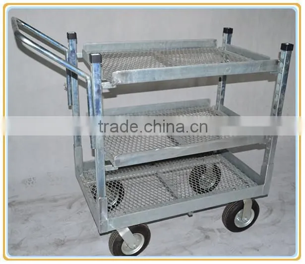 new products garden tool steel mesh shipping cart