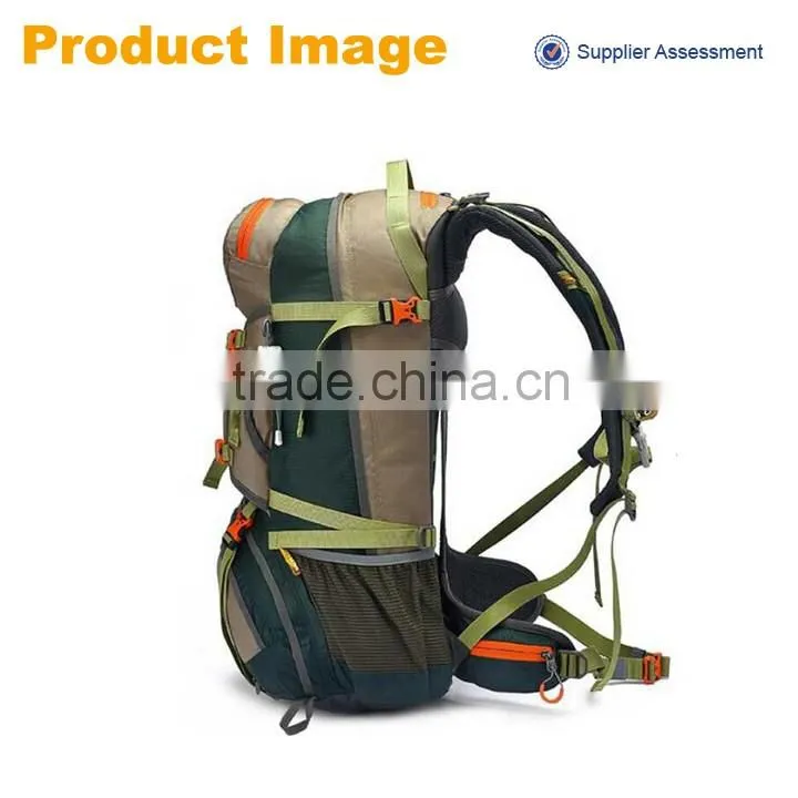 China supplier bulk high quality waterproof 40L outdoor climbing bag