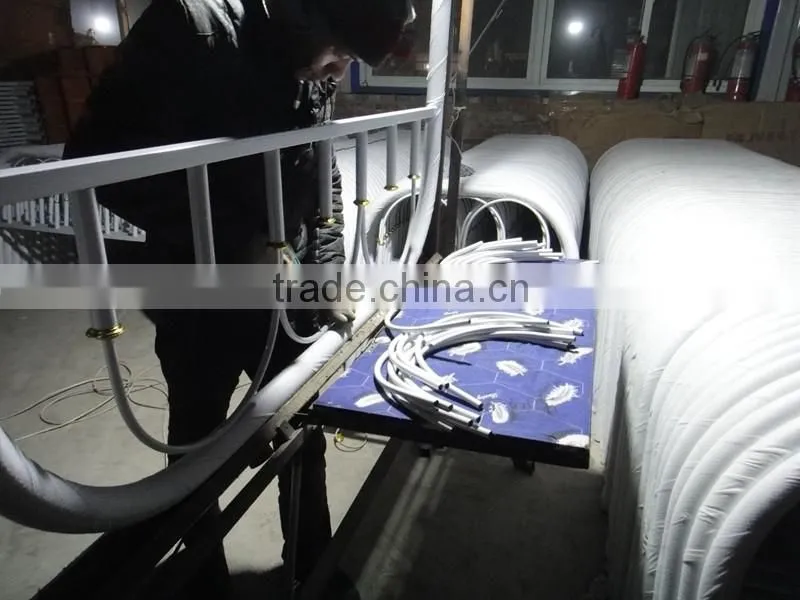 coppering metal single bed base