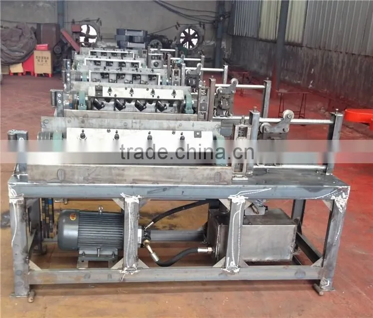CNC coiled wire rebar straightening and cutting machine