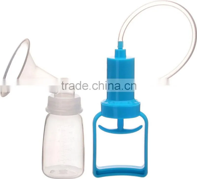 Pulling manual mum breast pump for natural feeding