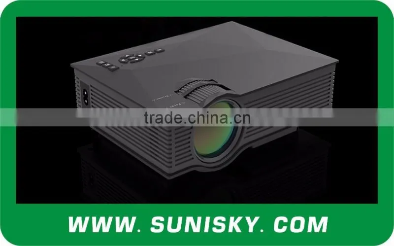 New High Brightness LCD Projectors with WiFi LED Projector for Business Meeting (SMP46)