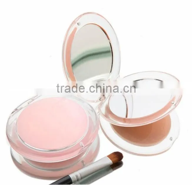 Round Compact Mirror Crystal clear