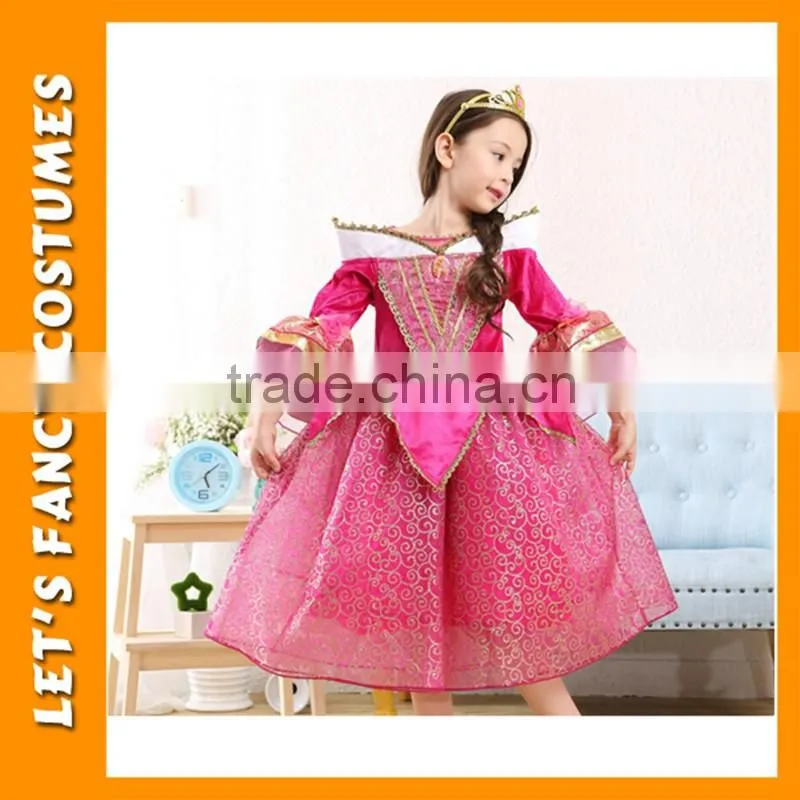 Belle Wonderland Kids Beauty The Beast Fancy fairy stage Dress Girls Costume PGCC-2401