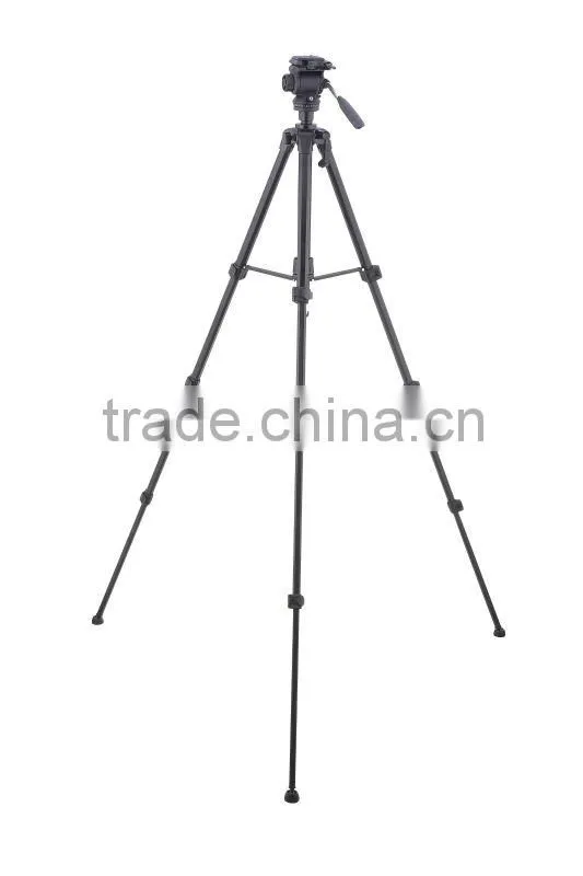 Professional DV Head Aluminum Mini Camera Tripod With Carrying Case