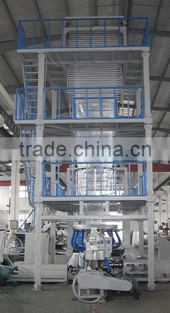 A+B+C Three-layer Co-extrusion Blown Film Machine