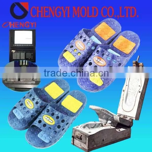 china pvc air blowing shoe mould for pvc injection moulding machine