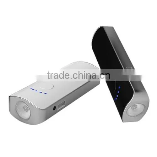5200mAh External Backup Battery with LED Flashlight