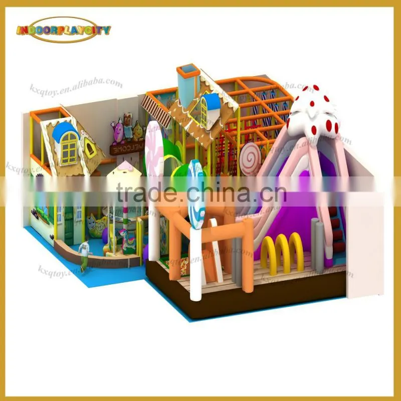 Children soft happy candy land castle indoor playground equipment on sale!