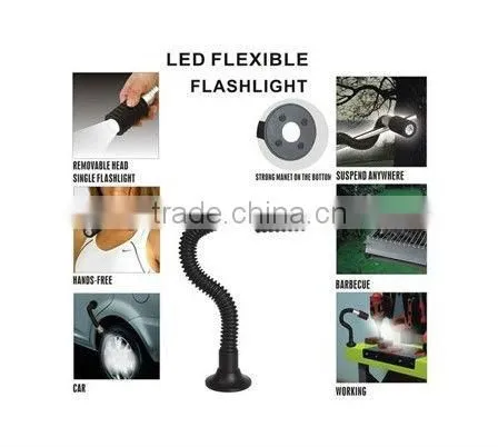 Multifuction 12 led flexible magnetic work light