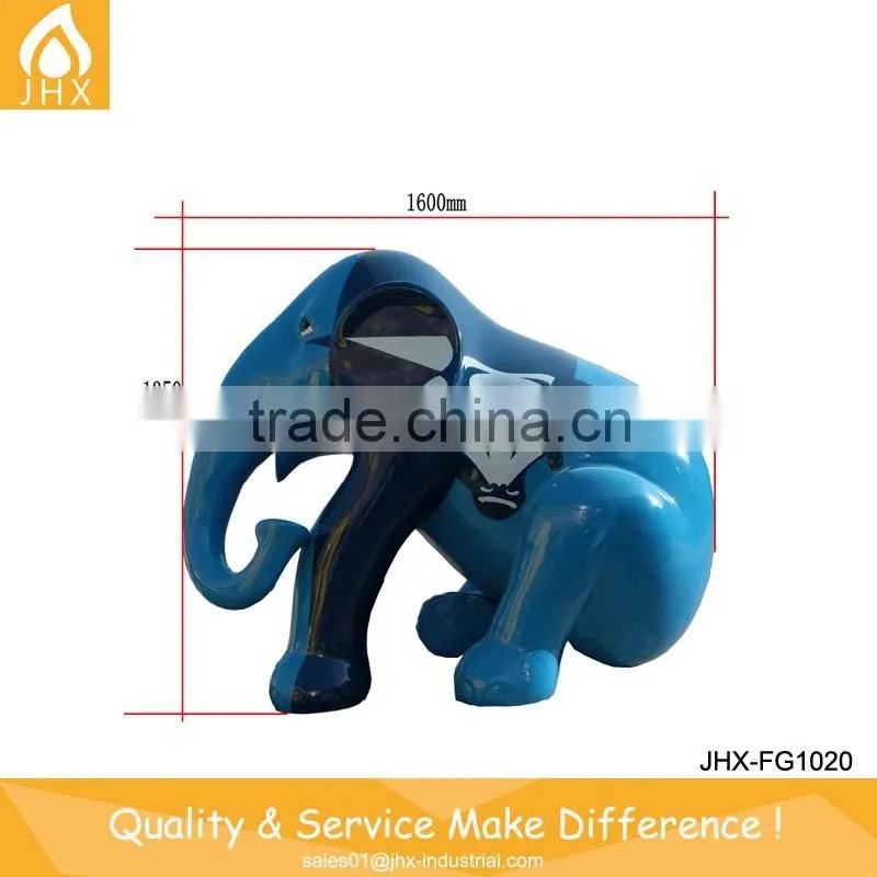 Resin Material and India Regional Feature Fiberglass Animal Statues
