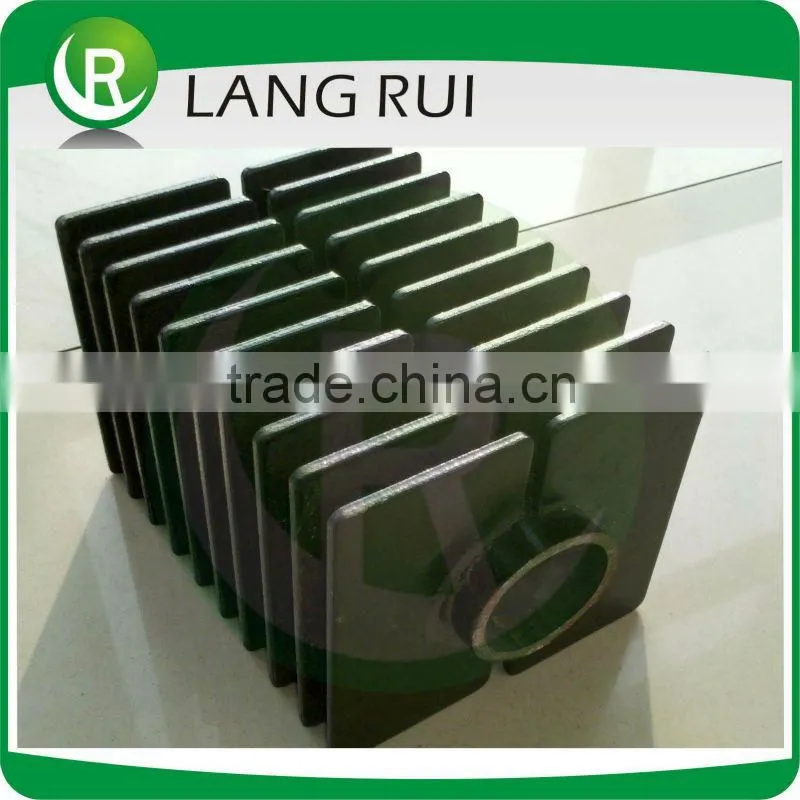Stainless steel water to air heat exchanger