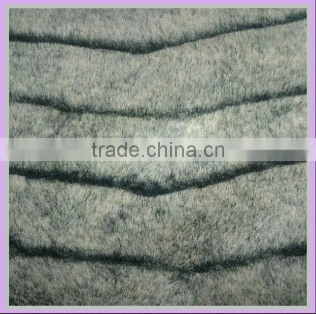 Product Overviews 100% Acrylic artificial knitted fur fabric flame retardent quilted qulit mattress fabric for cloth & home textile accessory