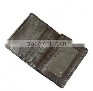 Crocodile leather card clip wallet SCRCW-012