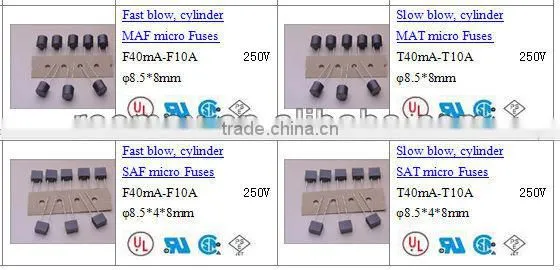fuse with micro switch