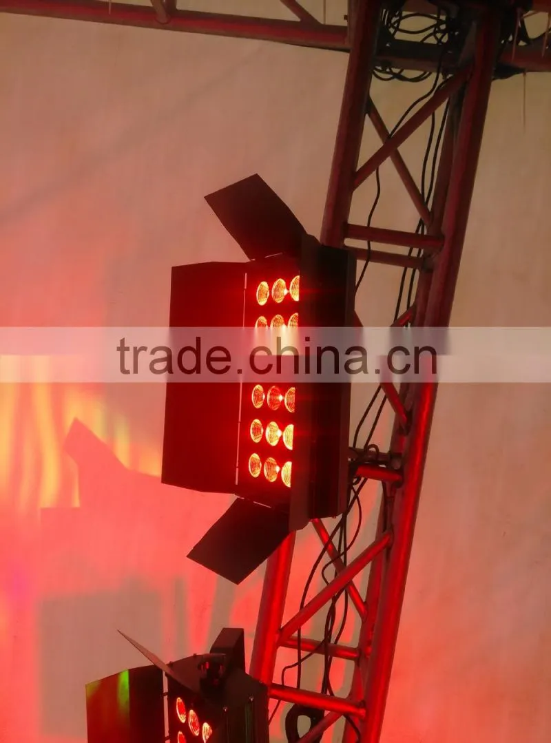 18*20W RGB 3 in 1COB led wall washer lighting