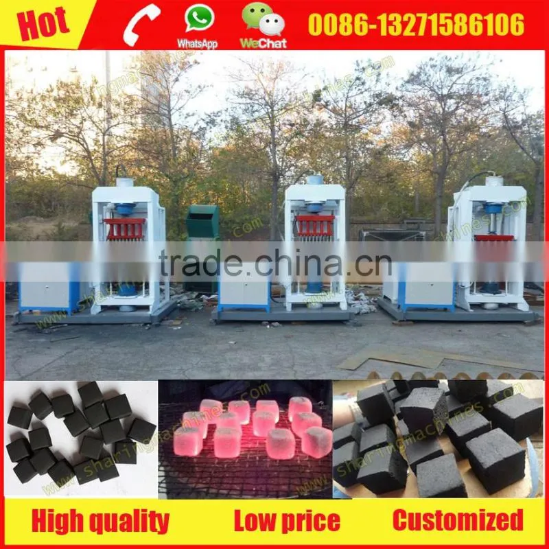 High tech hydraulic hookah coal making machine with 5% discount