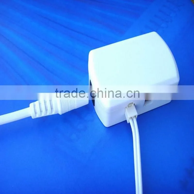 E14 E27 blanc froid 12 W 60LED 5050 SMD lumiere lampe ampoule to DC jack female connector 2.1*5.5mm