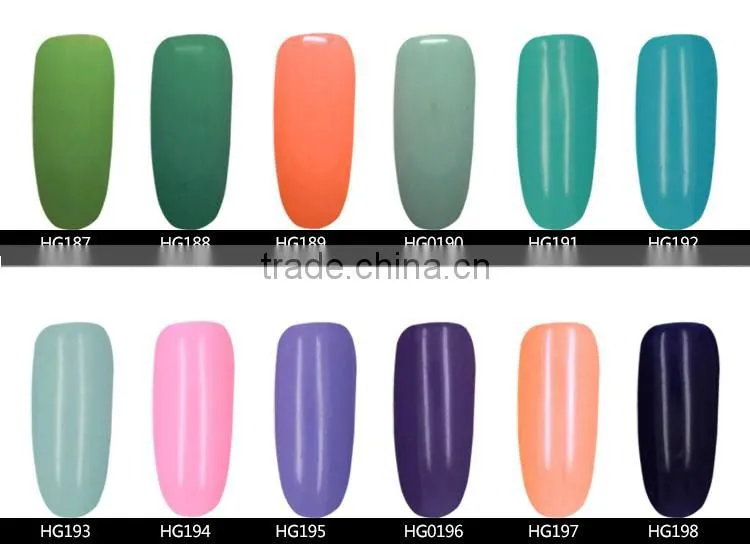 Popular 15ml UV Gel Nail Polish Soak Off UV Color Gel, Professional Nail UV Gel