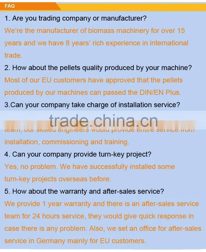 complete turn key project timber chipper machine with long service time