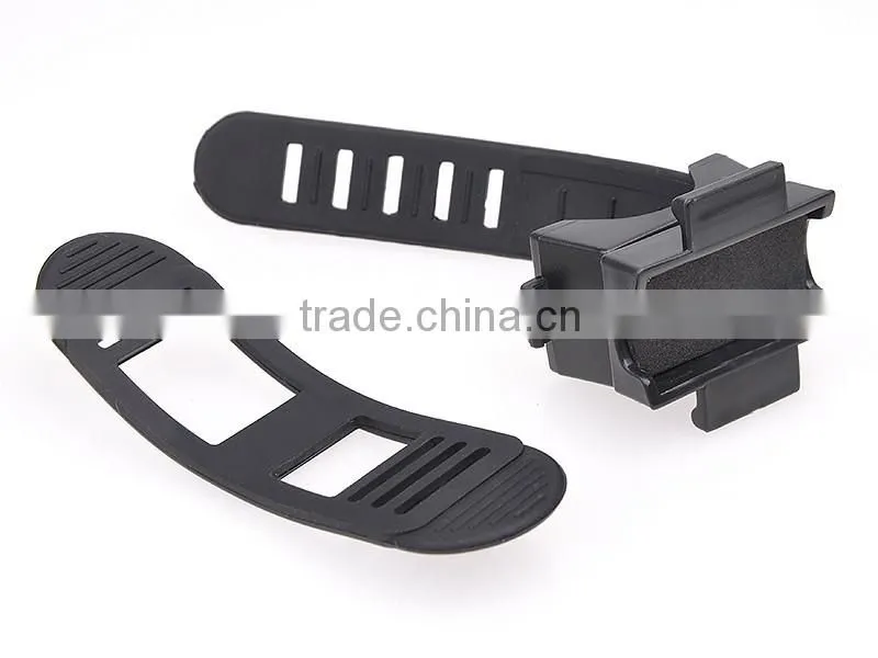 Universal Adjustable Plastic Flashlight Mount for Bicycle Wholesale