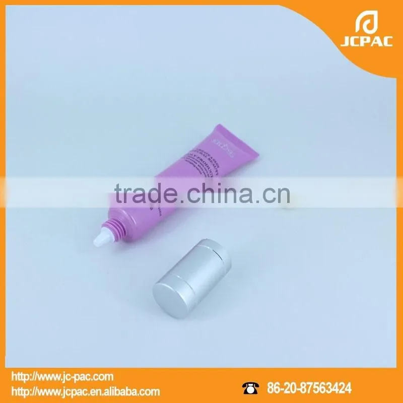long metal cap pe 25ml cosmetic plastic tubes for eye care