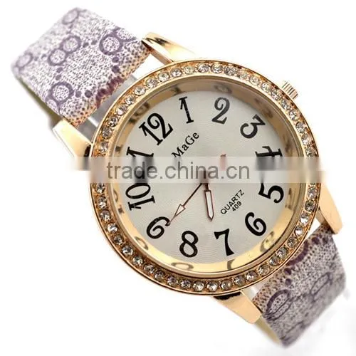 alibaba express popular pretty factory direct vogue women watch(WJ-2797)