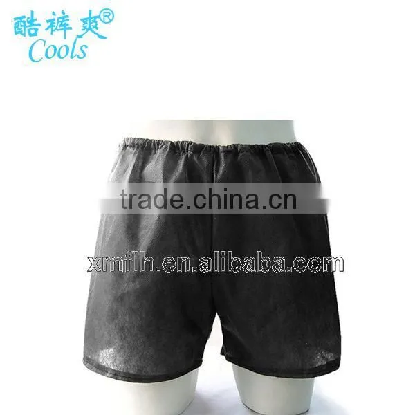 Disposable Nonwoven SPA Medical Use Ladies & Men Boxer Briefs Underwear