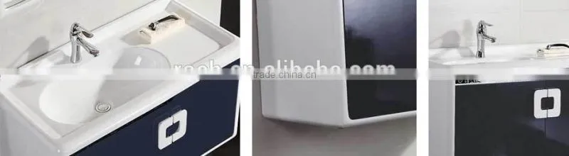 ROCH 8024 Best Seller Plywood Bathroom Vanity OEM With Mirror Cabinet