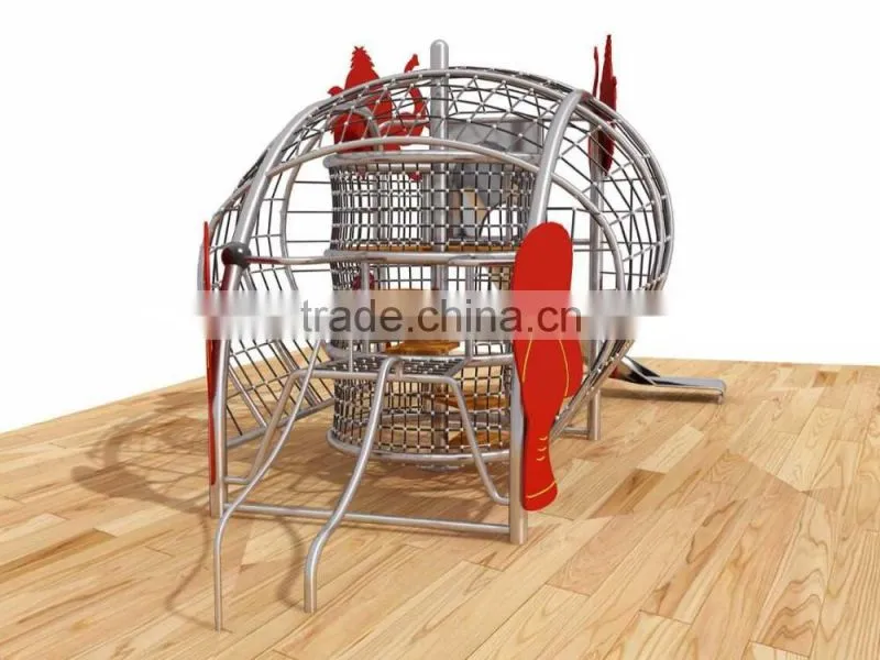 Outdoor Stainless Ropes Climbing Playground Set