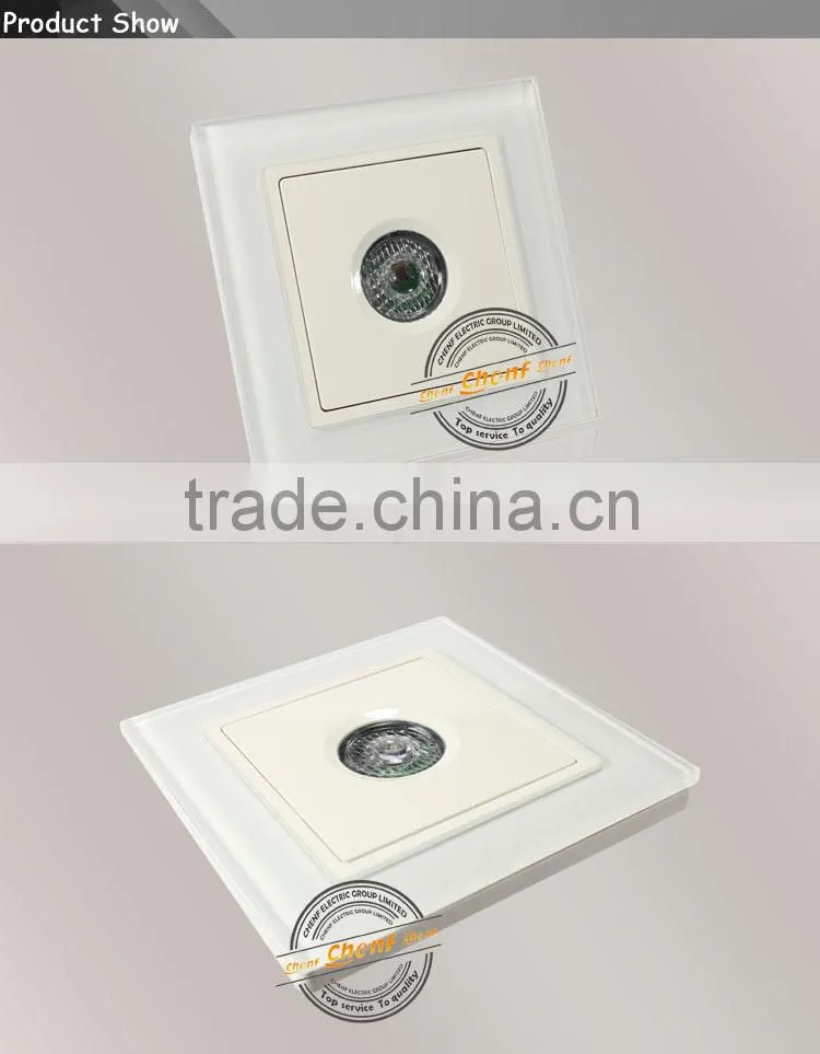 China Manufacture 86 Series 86mm Universal Electric Sound Light Delay Switch