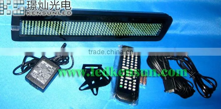 Ph7.62mm semi-outdoor amber led display signboard