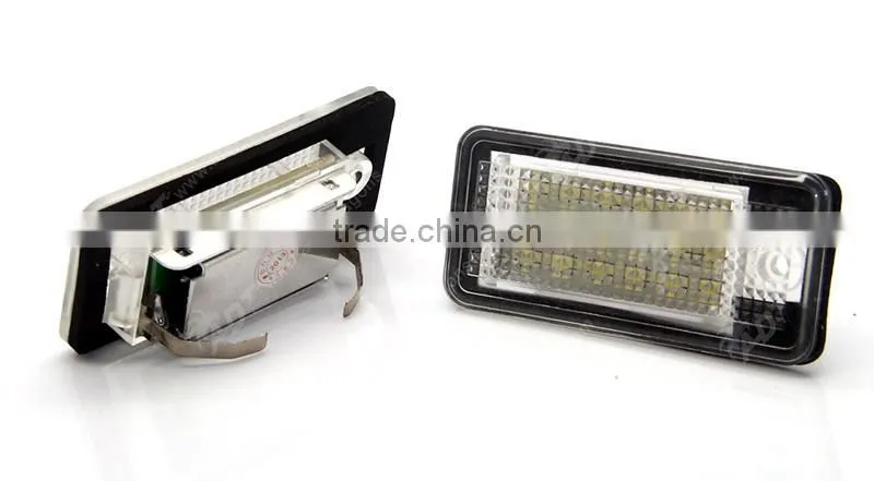 Canbus Error Free Q7 LED number License plate light for AUDI