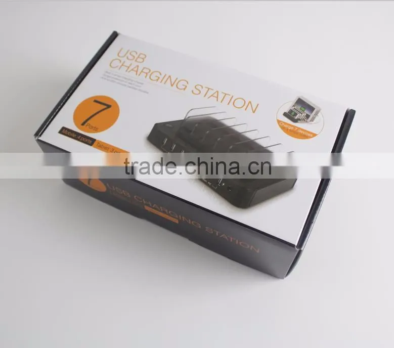 Amazon hotsale 5-in-1 quick charger usb power adapter for iphone LECHANCE