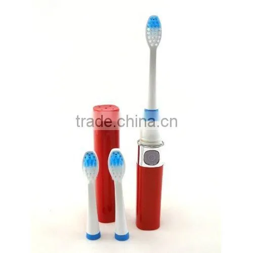 Pen type portable electric toothbrush with different colors