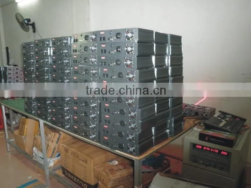 single red 200mW laser light with double holes by step motor
