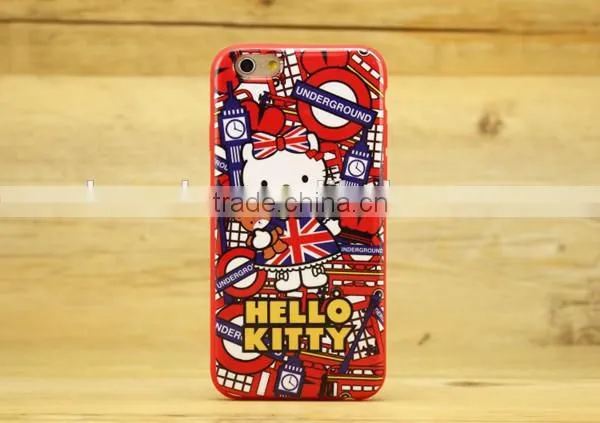 Fashion hello kitty phone covers for iphone 6 plus oem
