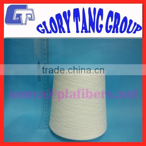 2015 new arrival 100% biodegradable pla yarn, 20Ne/1 corn yarn for tea bag string