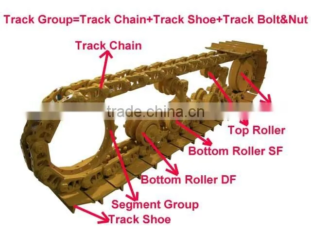 D8L roller track lower roller for excavator