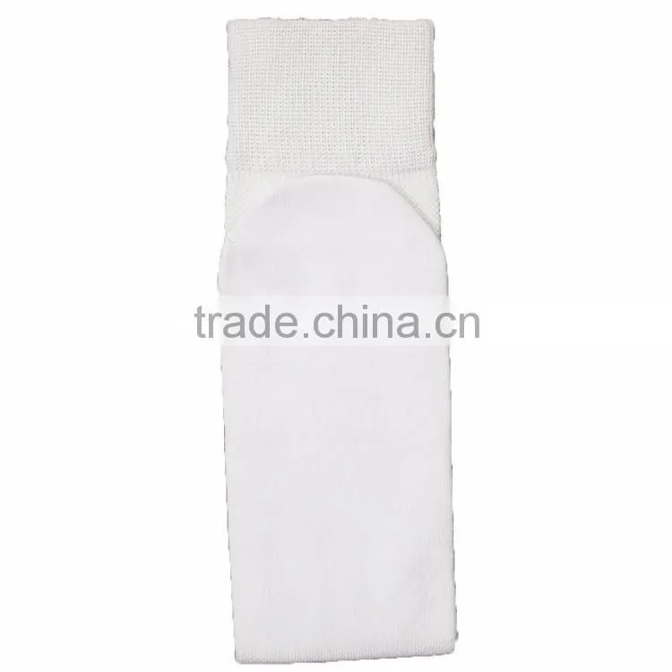wholesale blank polyester socks for sublimation without elastic