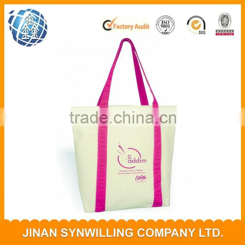 Foldable cotton shopping bag