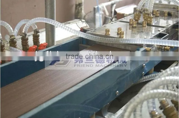 Wood and plastic production machine