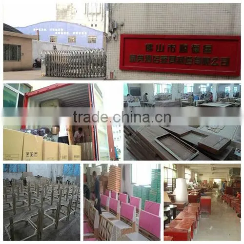 2014 hot sales restaurant table with chrome leg