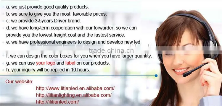 alibaba express led lights 600mm 18w CE rohs fcc approved led tri-proof light