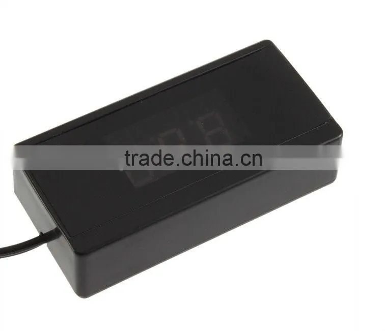 Mini Auto Digital LED Voltmeter Electric Car Voltage Gauge