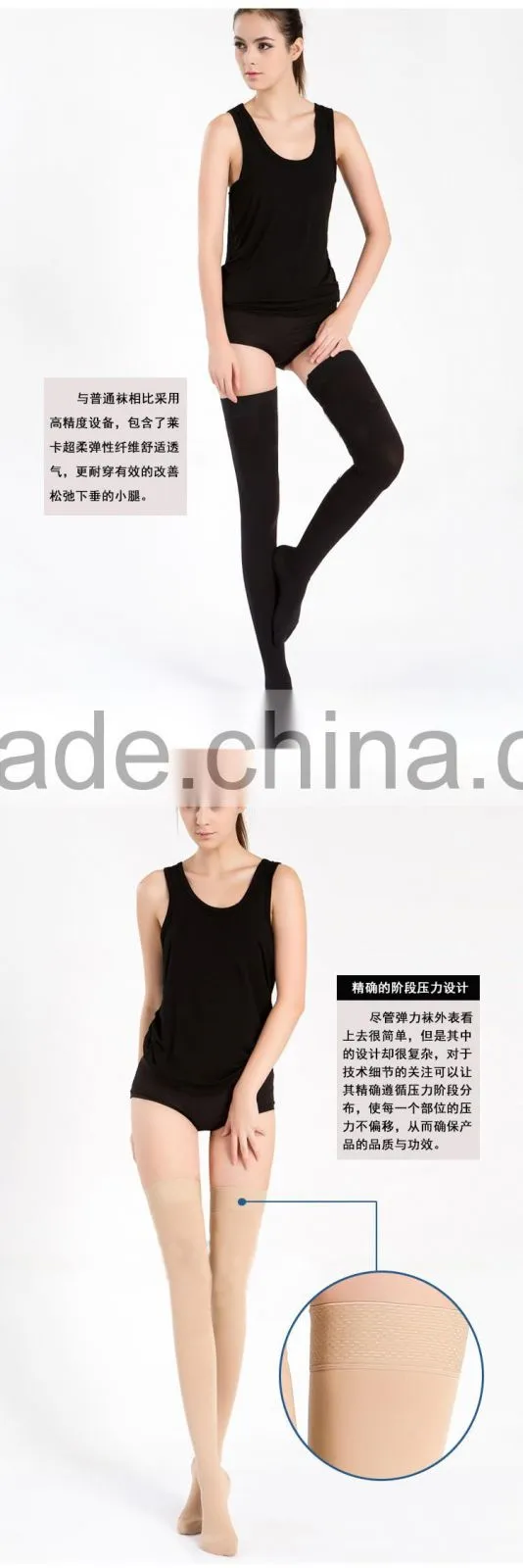 Medical compression stockings, Medical Graduated 23-32mmhg compression stockings,unisex close toe stockings
