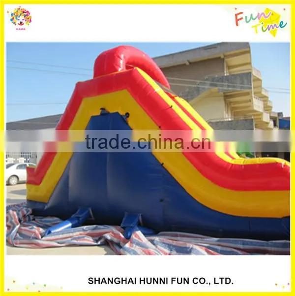 Water park Inflatable Water Slide With Pool made in china