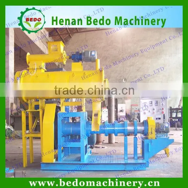 Hot selling screw animal feed floating fish feed pellet extruder machine prices with CE 008613253417552