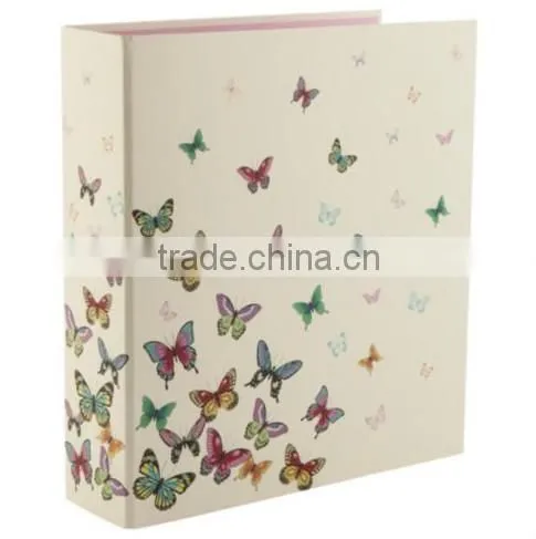 Paper material fancy pattern a4 size arch lever file folder